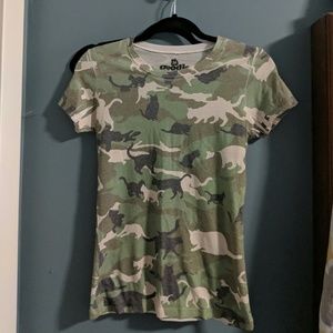 Camoflage Cat Shirt